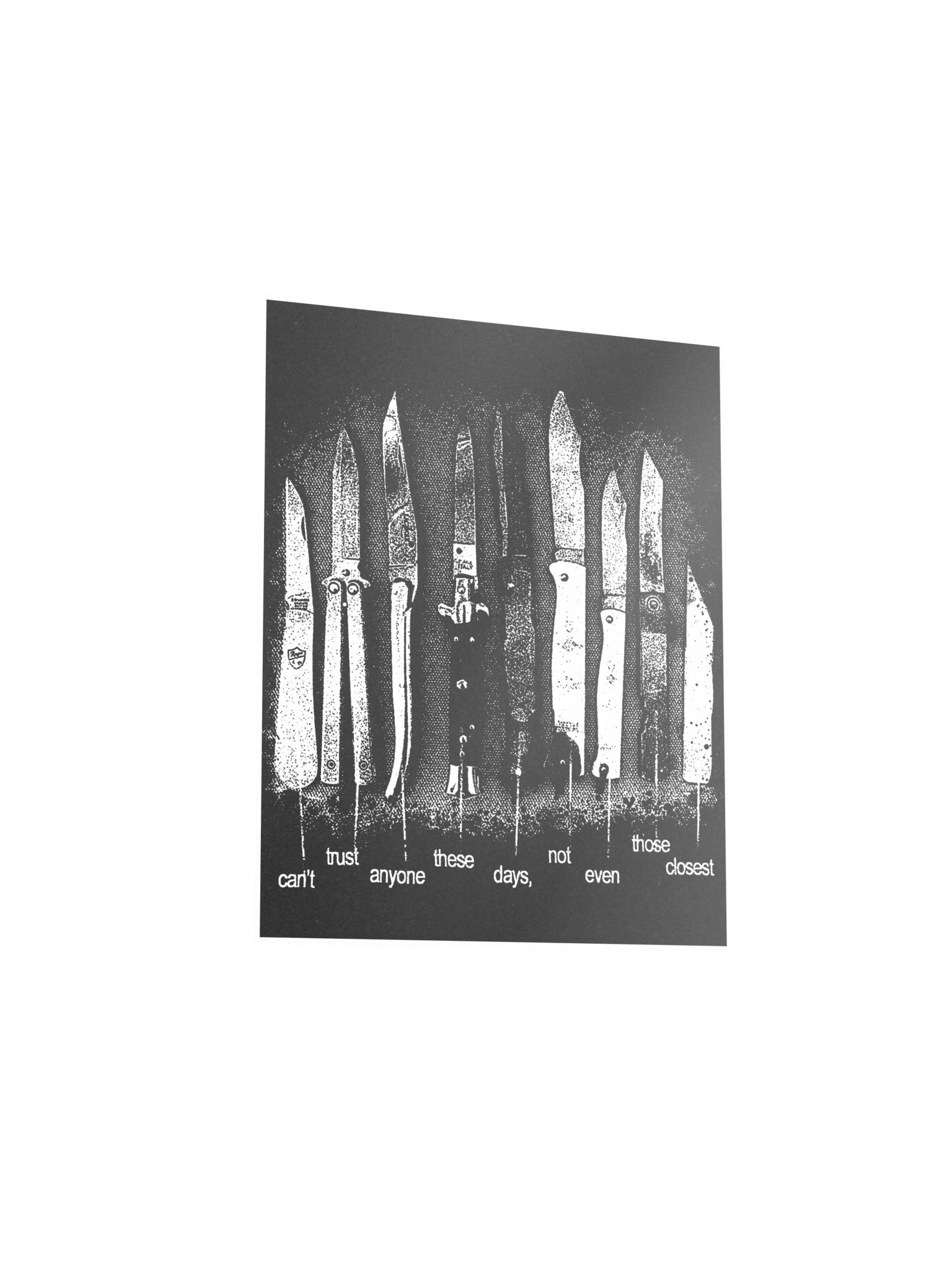 CAN'T TRUST POSTER product image (6)