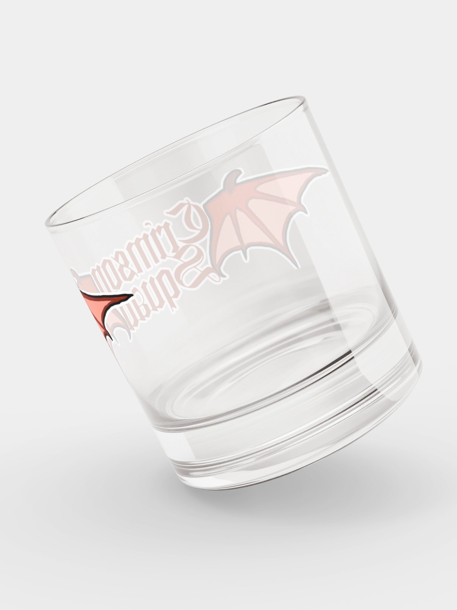 Crimson Squad Rocks Glass product image (7)