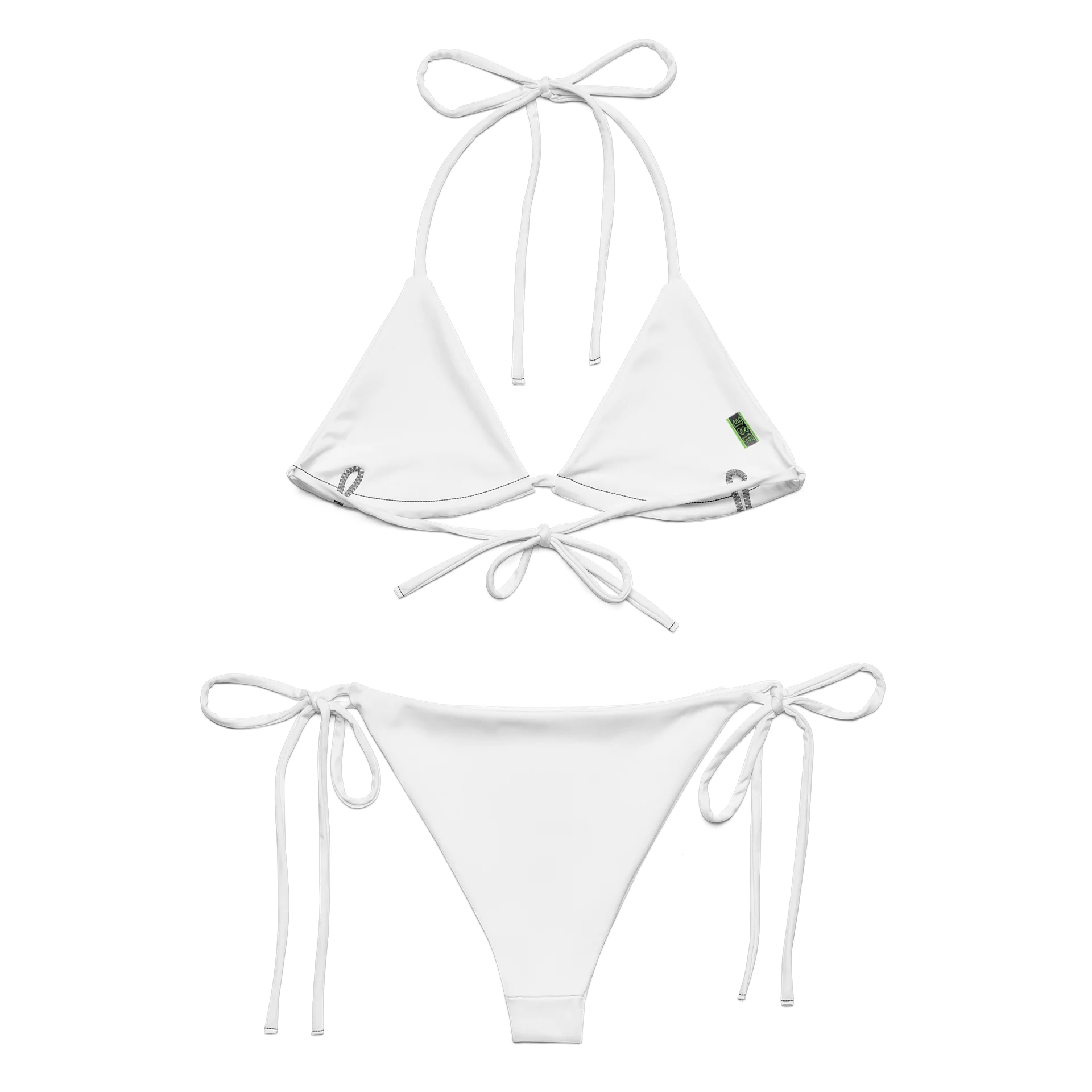 Neon Green 'ESE' Style Bikini Set product image (1)
