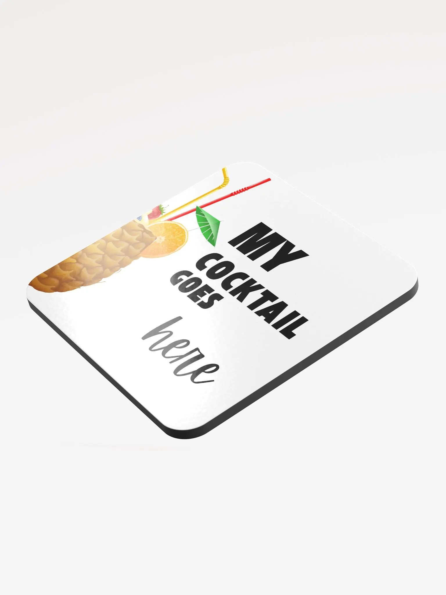 My Cocktail Goes Here Coaster Set product image (3)