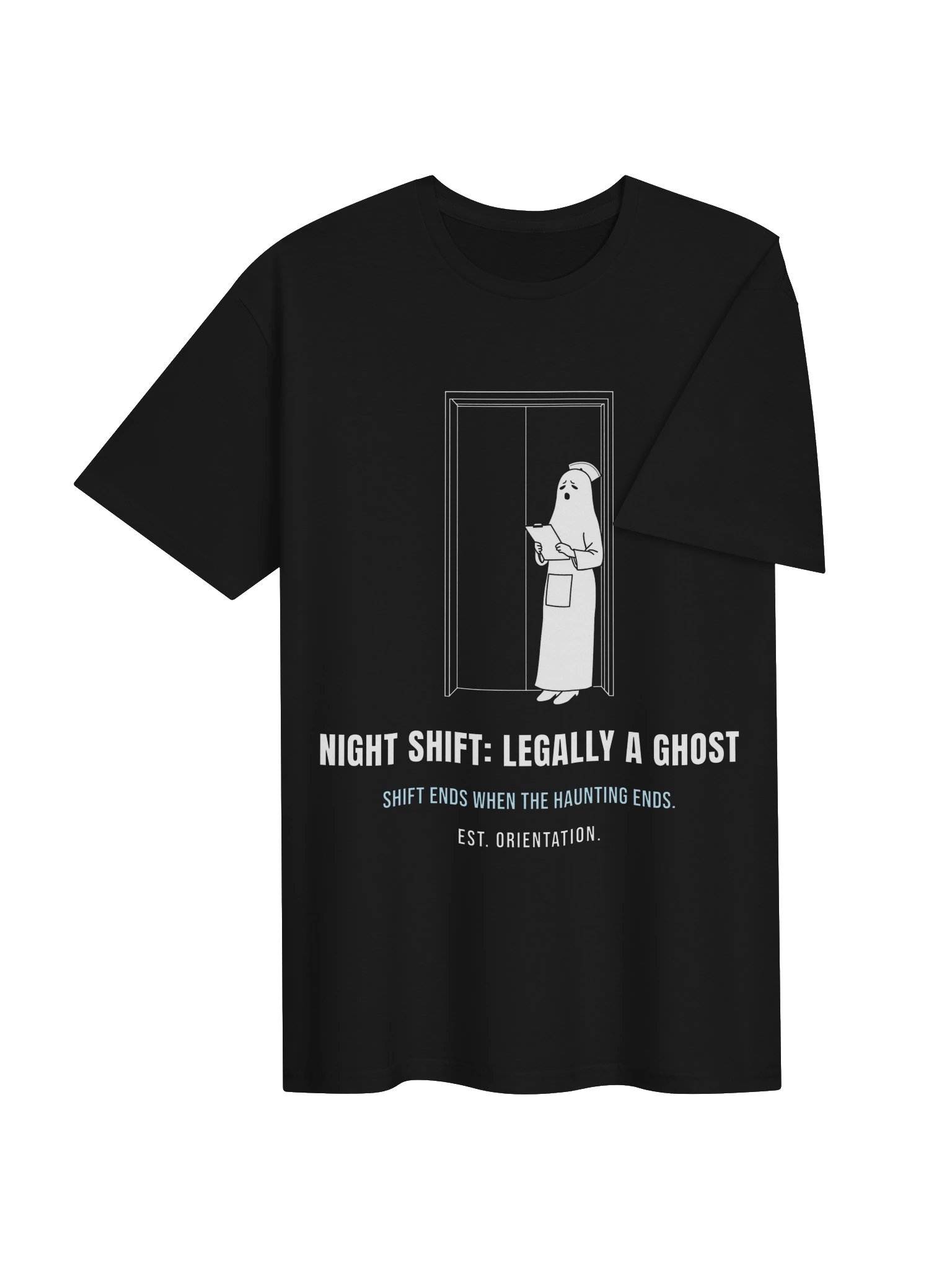 Nurse Practitioner Halloween Shirt – Night Shift: Legally a Ghost product image (4)