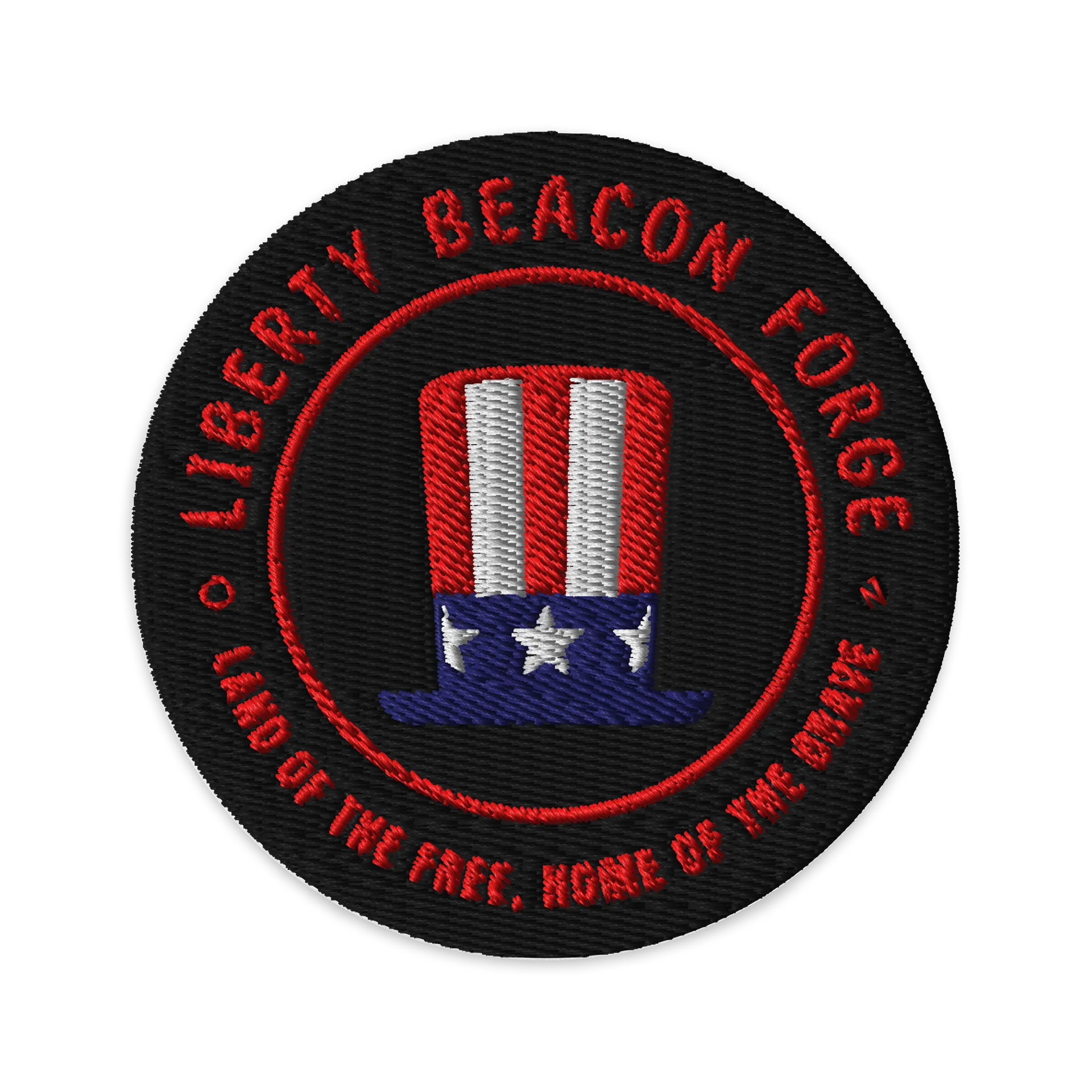 Liberty Beacon Forge Embroidered Patch product image (1)