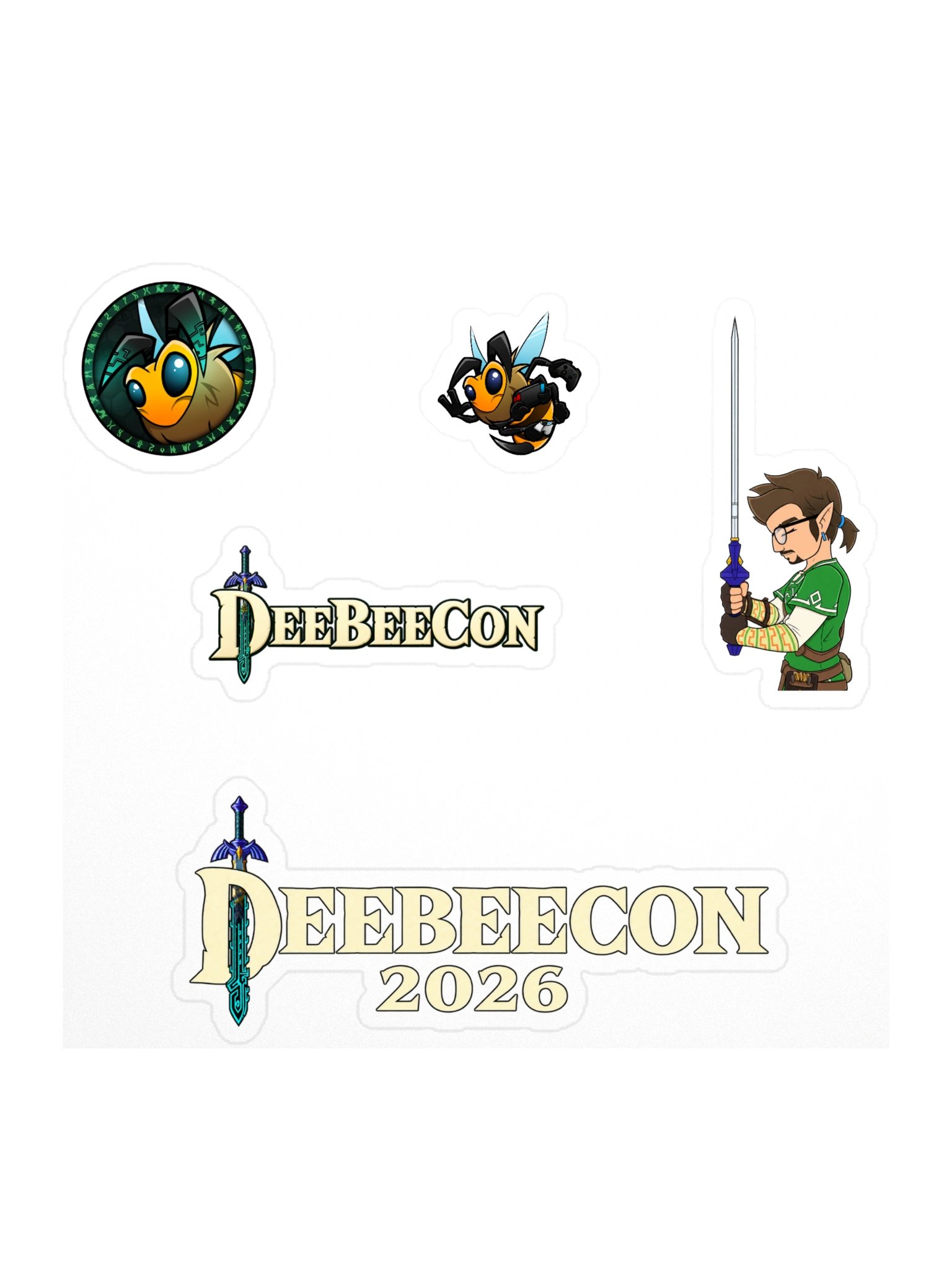 DeeBeeCon 2026 Stickers! product image (3)