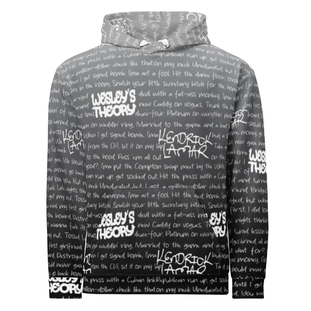 Wesley's Theory - Kendrick Lamar- GREY/BLACK - Unisex Hoodie product image (3)