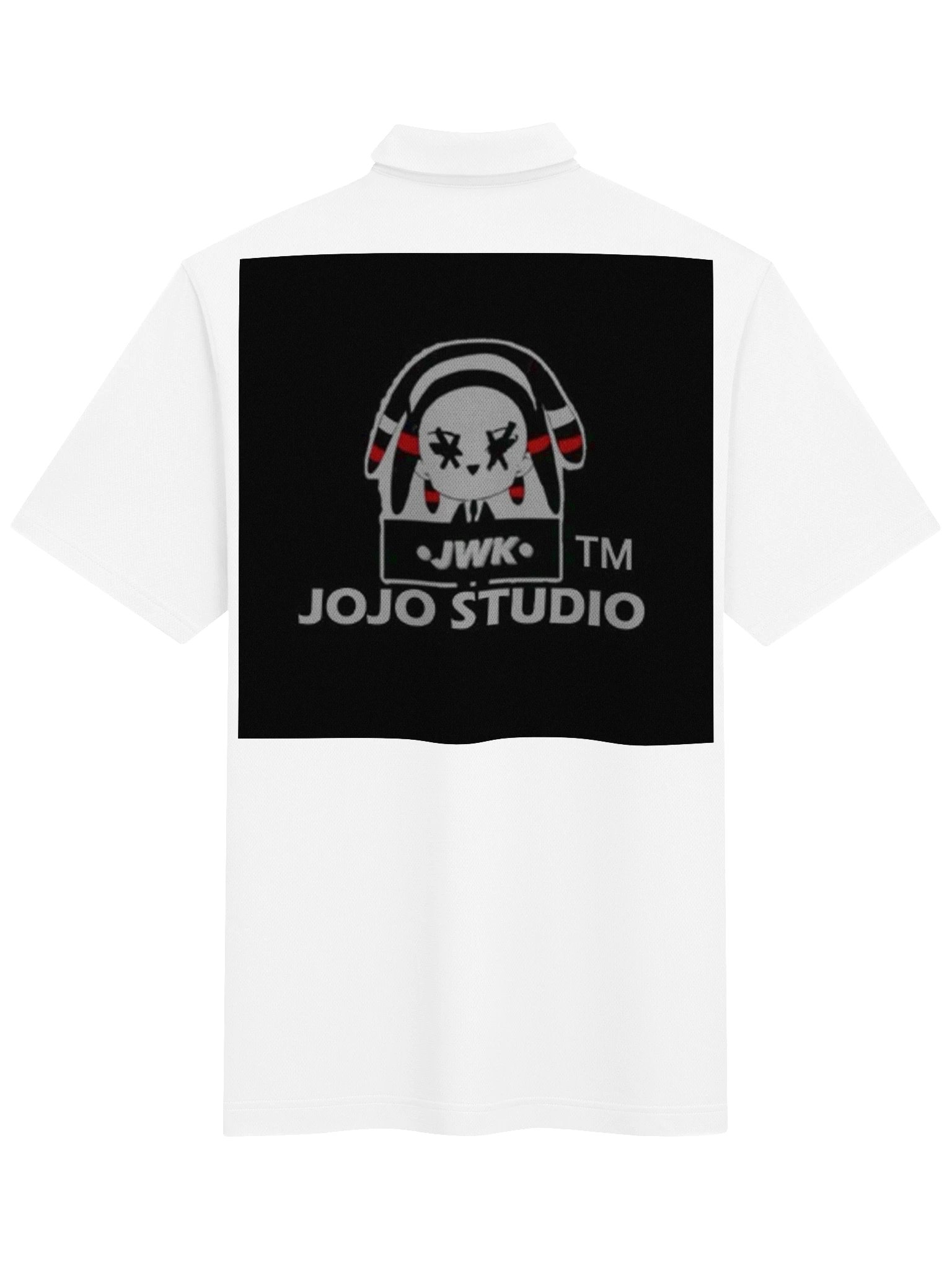 JWK JoJo Studio x Chimera Toons Under Armour Men's Polo Shirt | Shark Logo Athletic Performance product image (2)