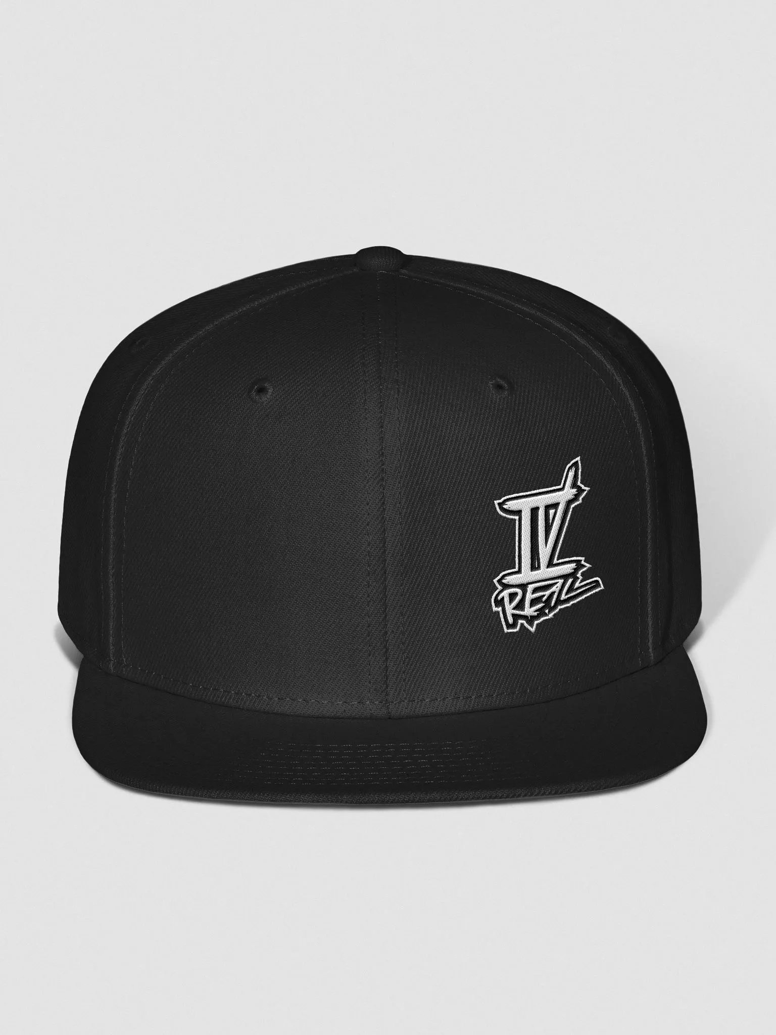 IVREAL Black Snap Back White Logo product image (1)