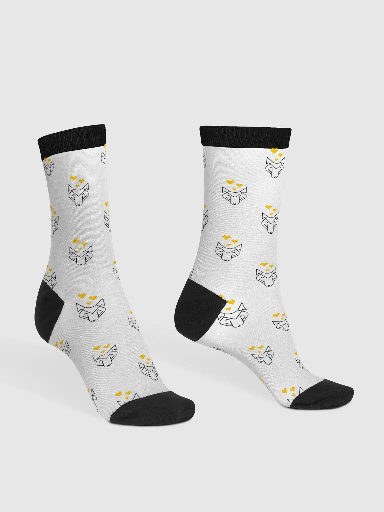 Wolf Loves You Socks product image (4)