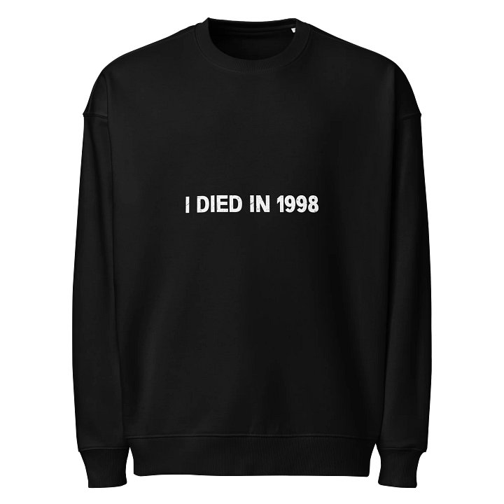 1998 - Stanley/Stella Unisex Organic Oversized Sweatshirt - Jon Silent product image (1)