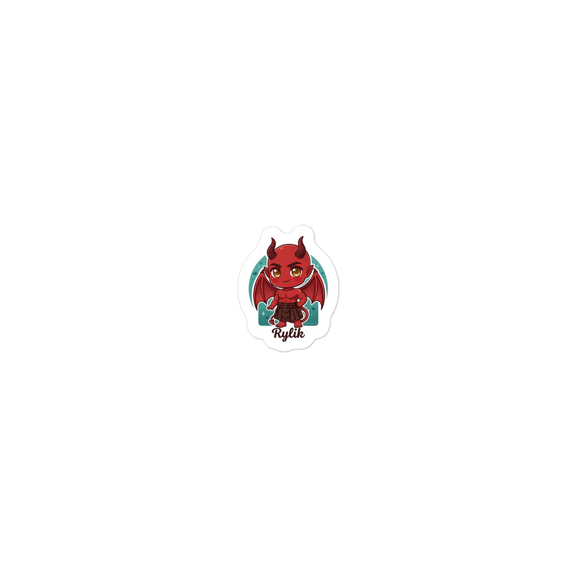 "Rylik" Chibi Die-Cut Stickers product image (4)