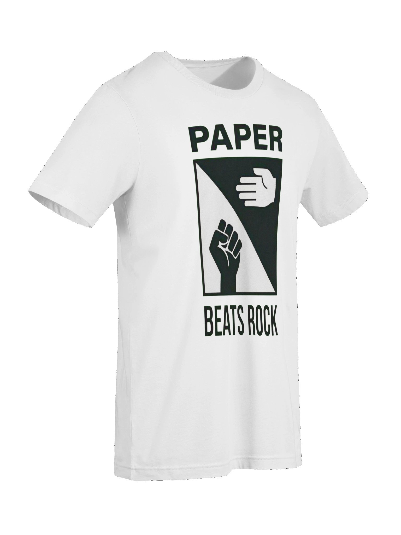 PAPER BEATS ROCK tshirt product image (69)