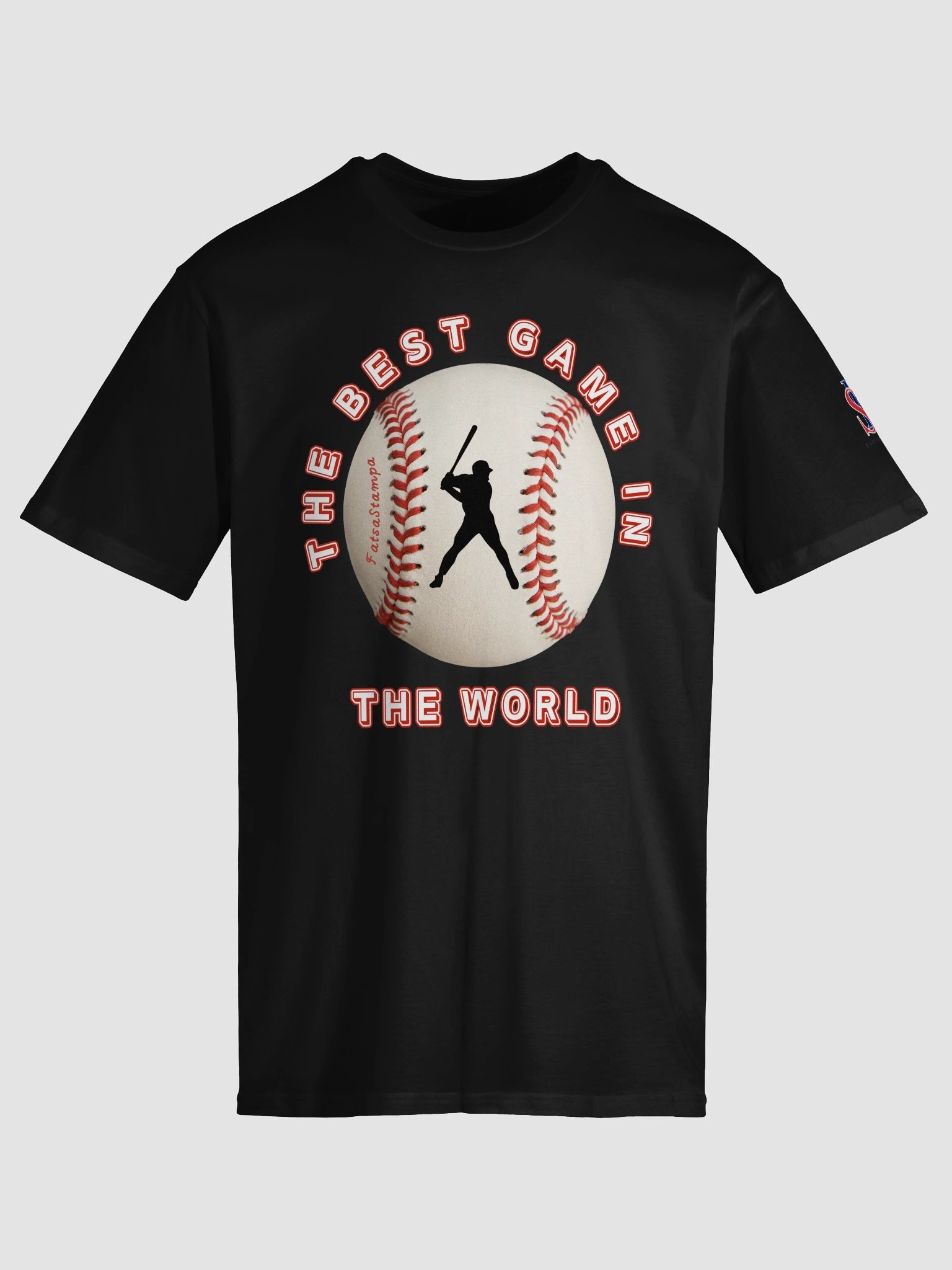 Home Run Silhouette Baseball T-Shirt product image (3)