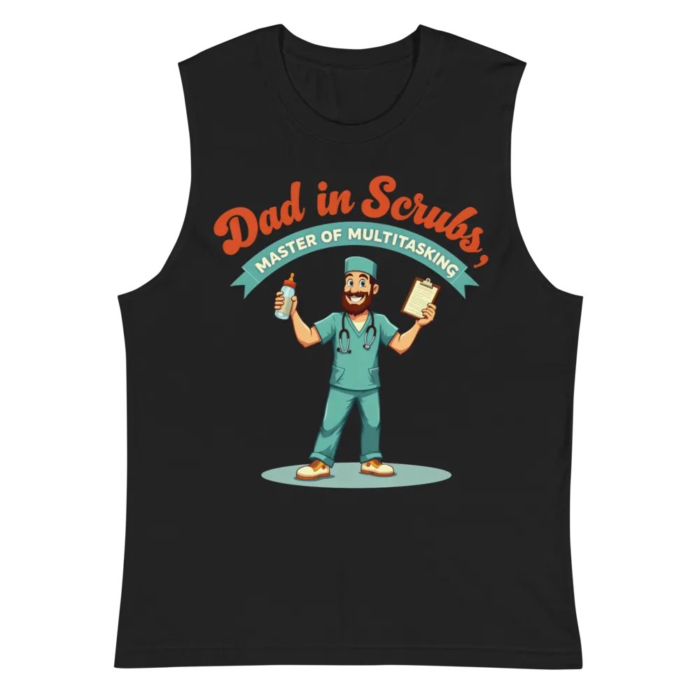 Multitasking Dad Muscle Tank product image (3)