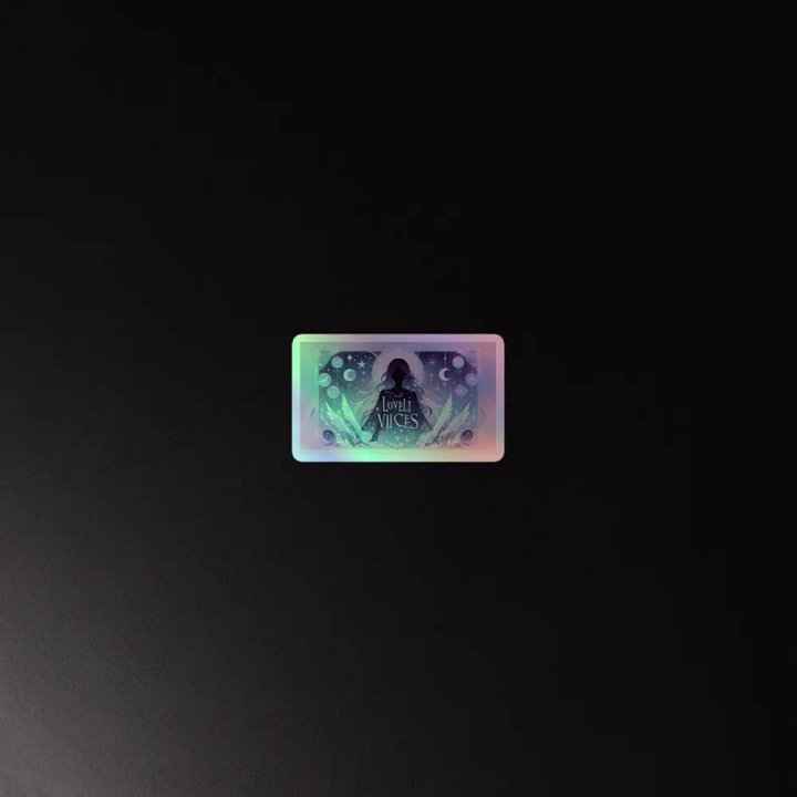 Enchanted Whispers Holographic Sticker product image (2)