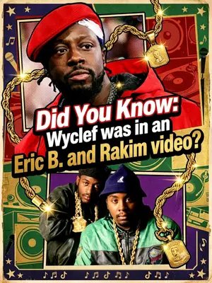 Did you know that a young Wyclef Jean was in the video for 