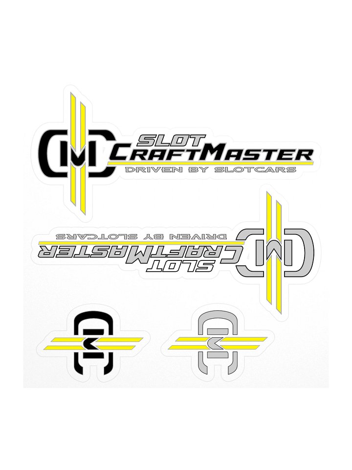Slot CraftMaster Logo Sticker Pack product image (1)