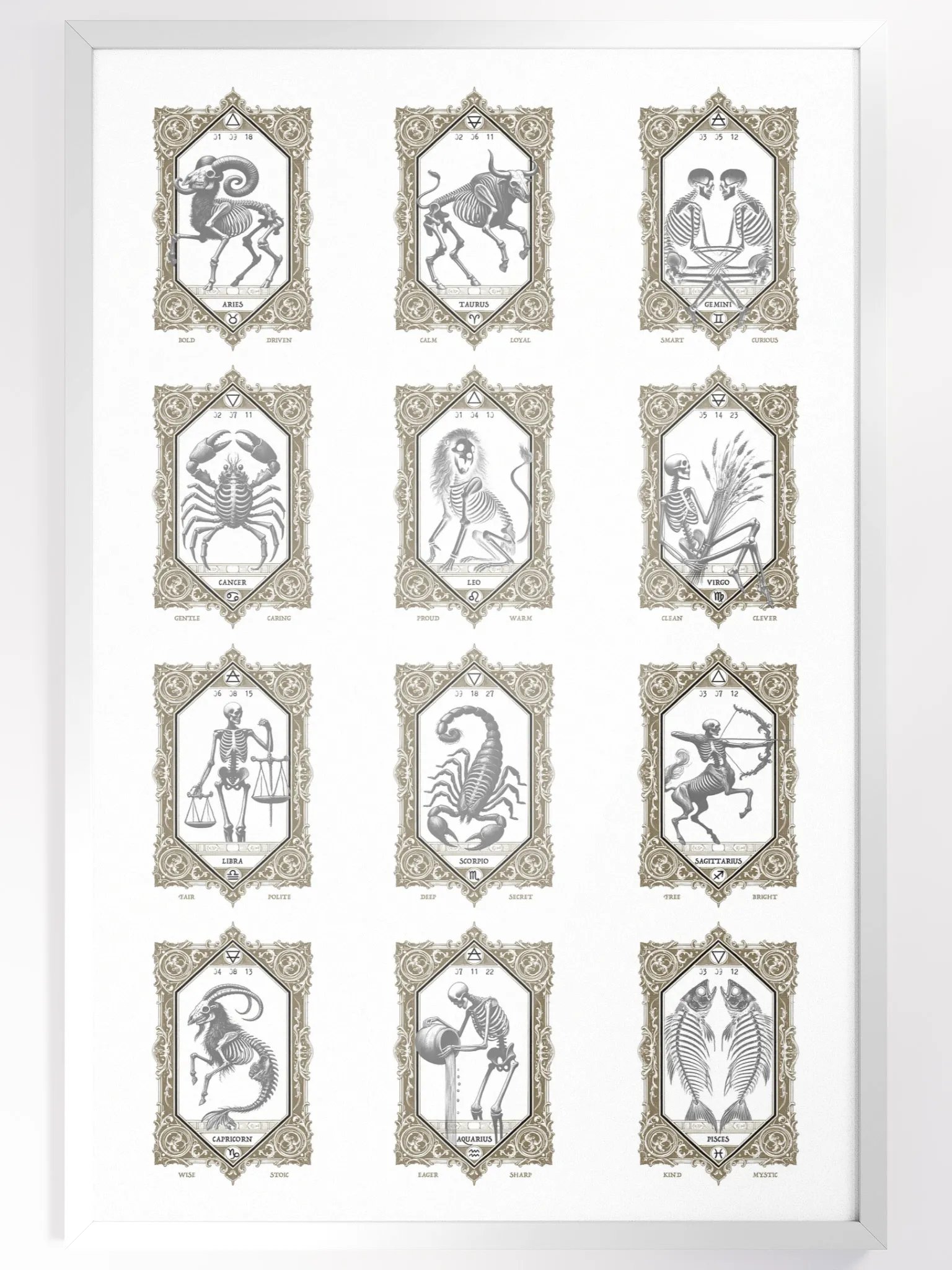 ZODIAQUE HERMÉTIQUE 24x36 – Affiche product image (1)