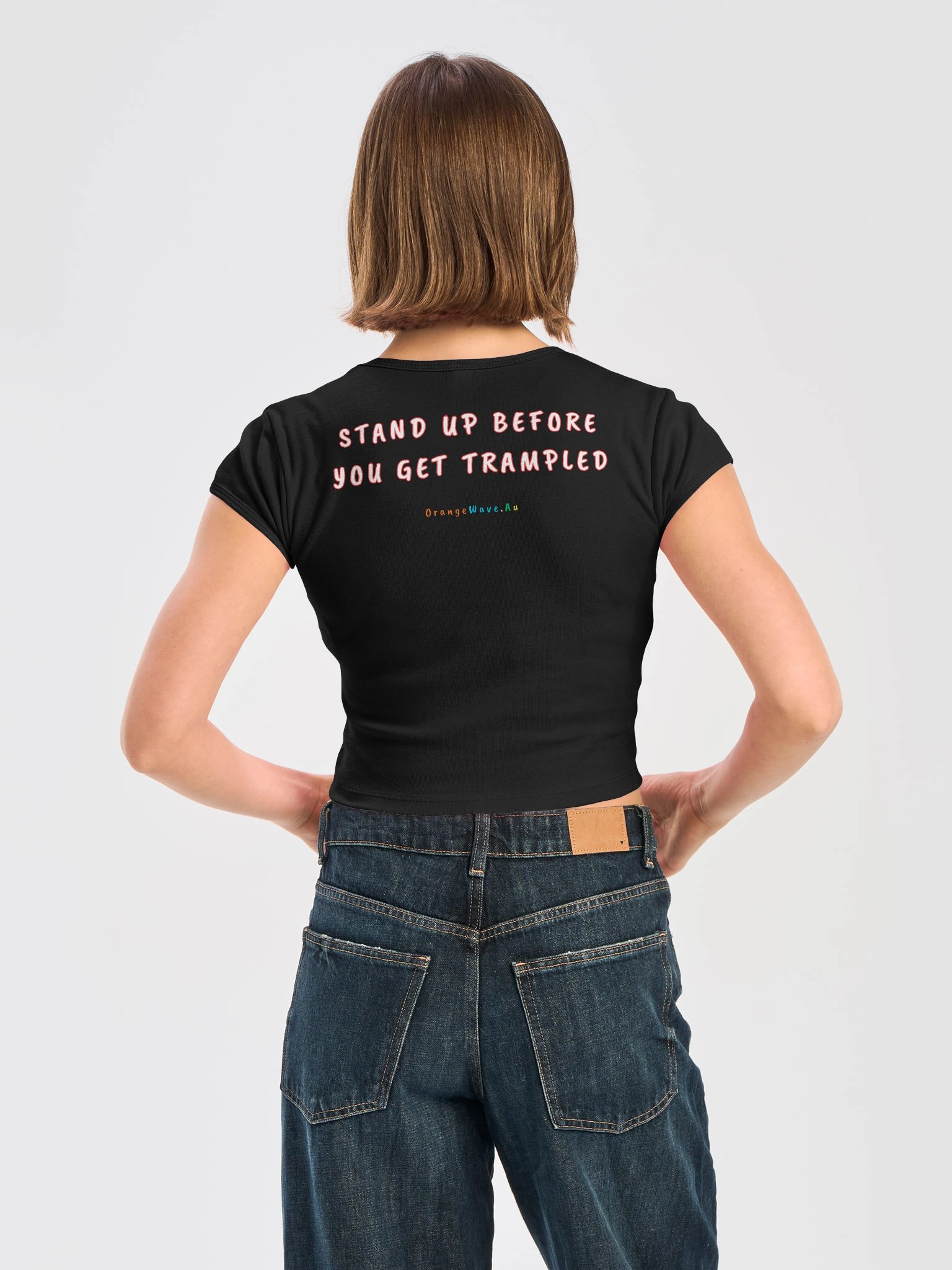 Fuel Excise Campaign Poster Crop Top product image (8)