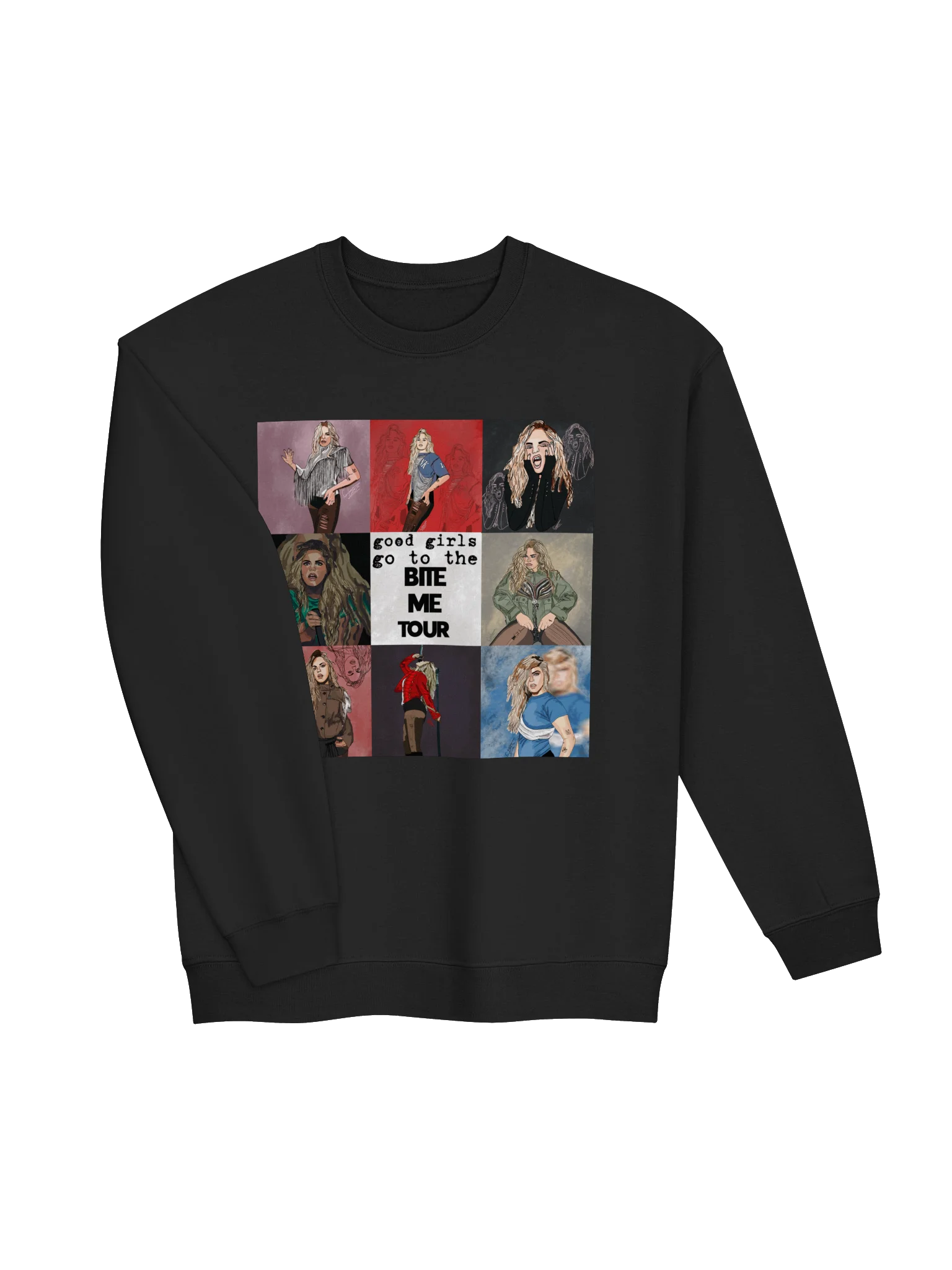 Good Girls Go To The BITE ME Tour Collage Sweatshirt product image (3)
