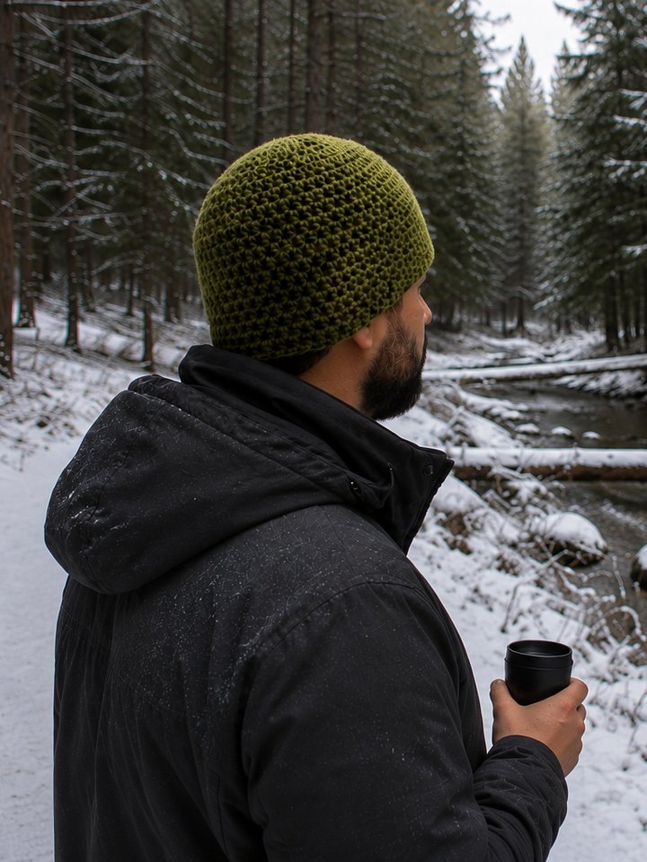 Mens Basic Beanie product image (2)