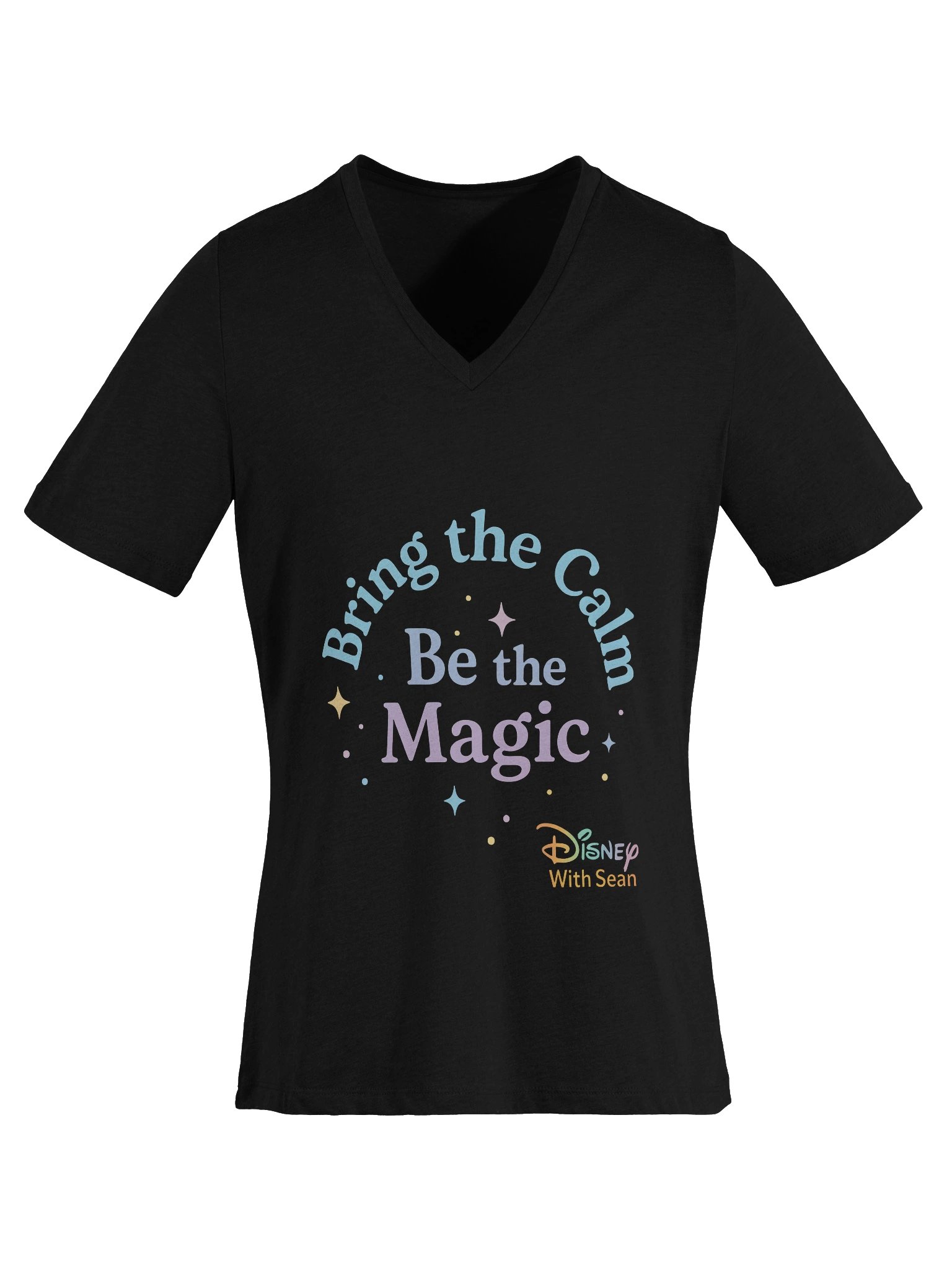 Disney With Sean | Classic WOW Fam Woman V Neck 👕🌈 product image (38)