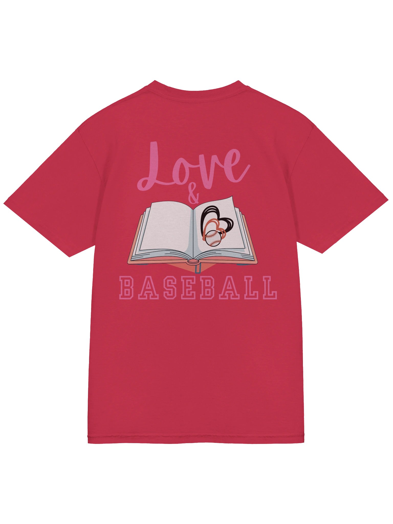 Love & Baseball - Tshirt with Back Design product image (28)