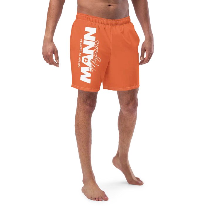 MANN Magazine Unisex Swim Trunks product image (1)