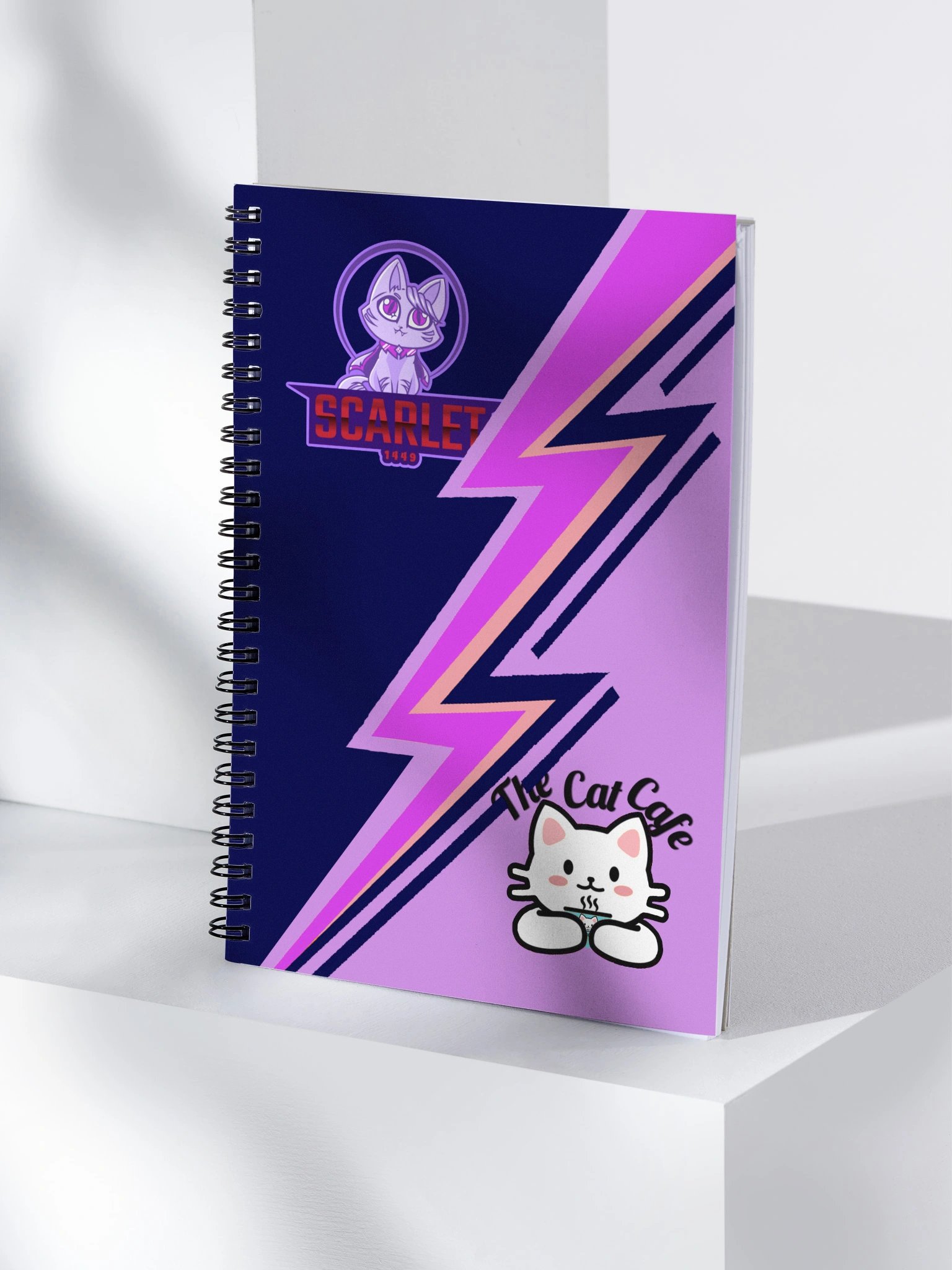 Fusion Logo Spiral Notebook product image (4)