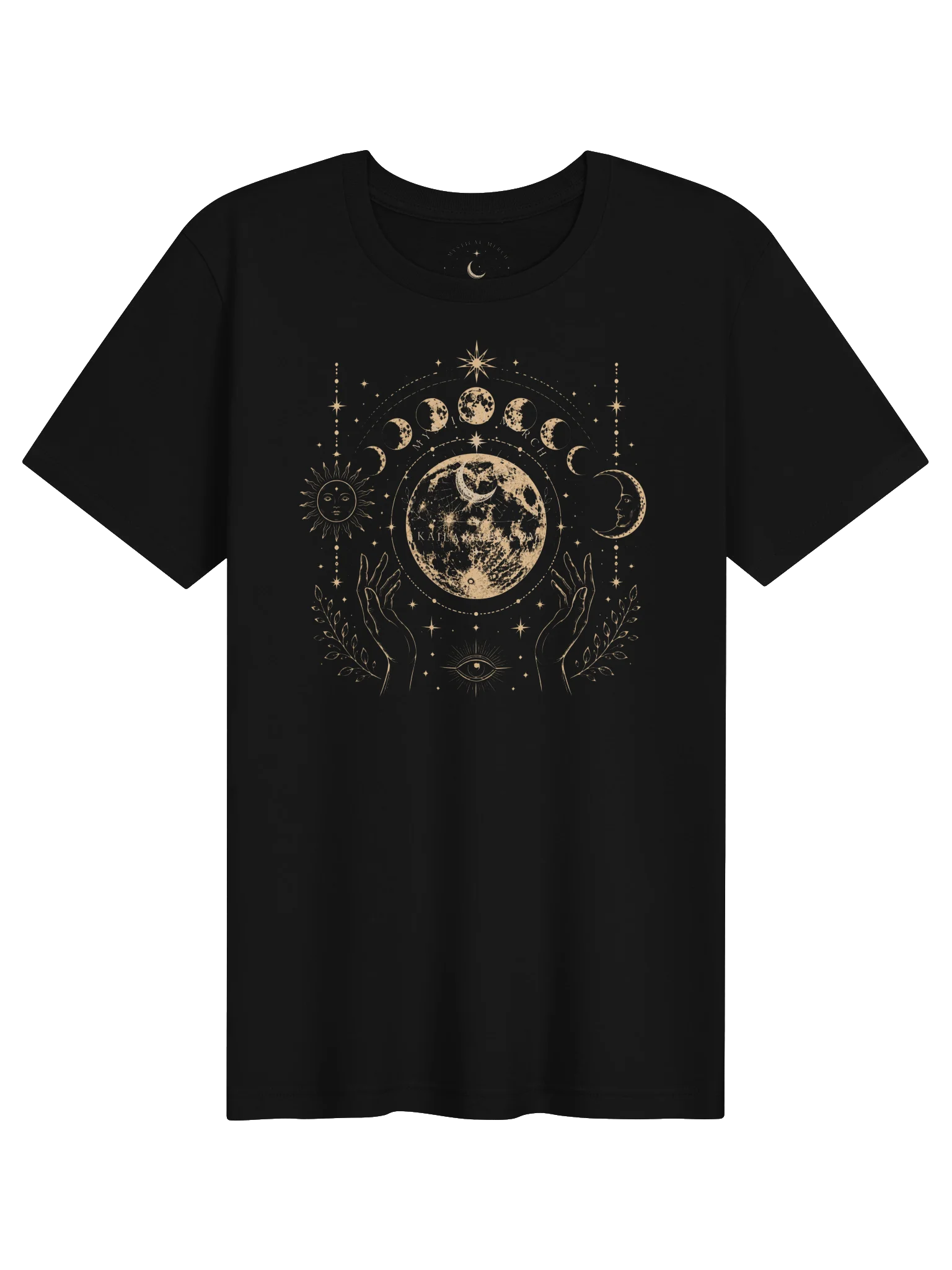 Mystical Moon Phases Celestial Tee product image (3)