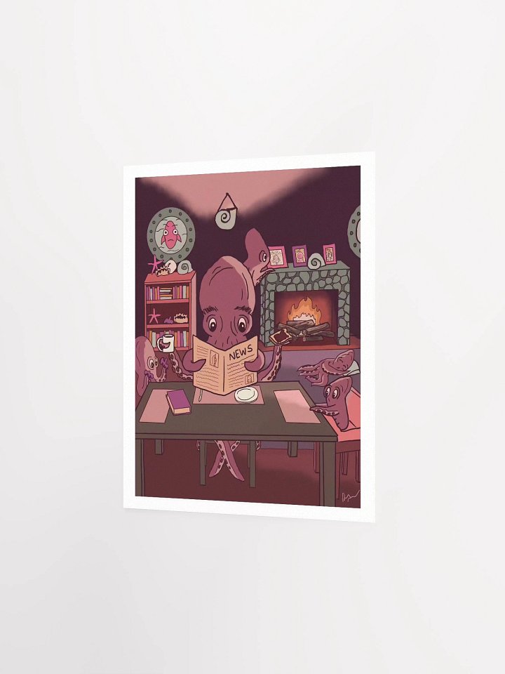 Octo Family Matte Art Print product image (3)