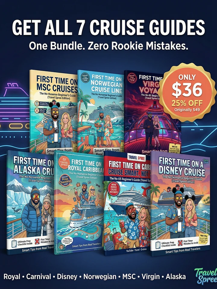 All 7 Cruise Line Beginner Guides product image (1)