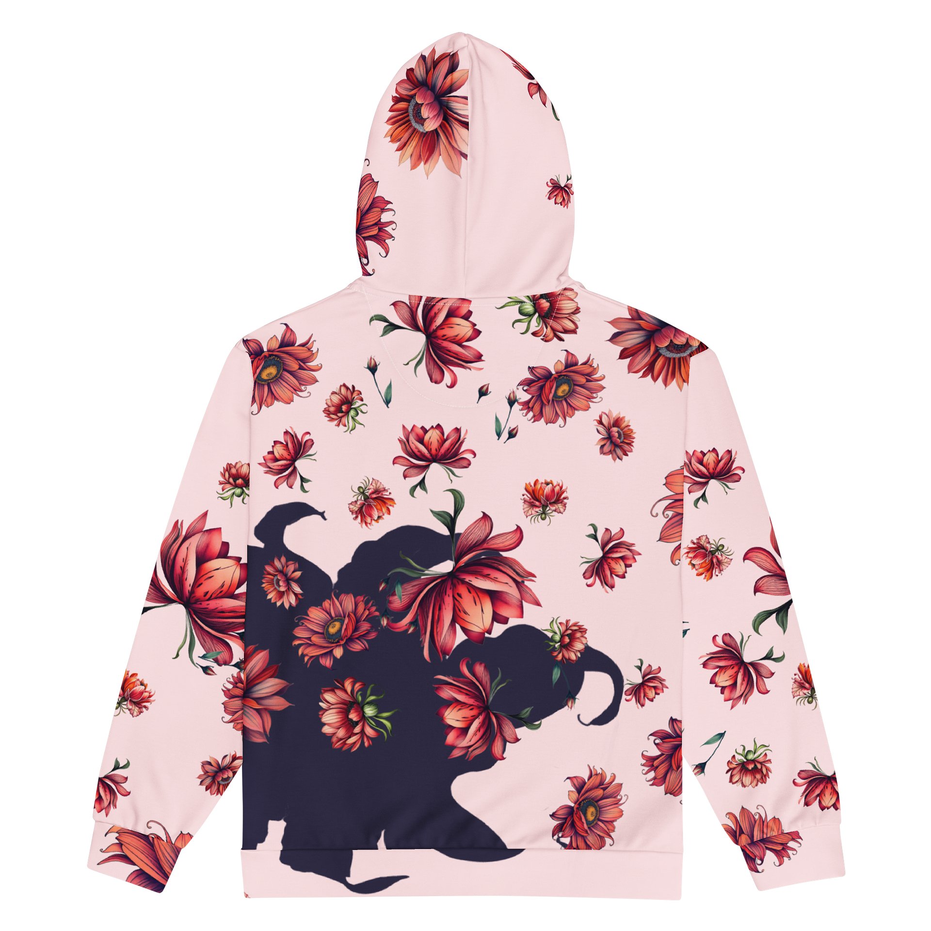 Flower thoughts-Recycled Unisex Zip Hoodie product image (5)
