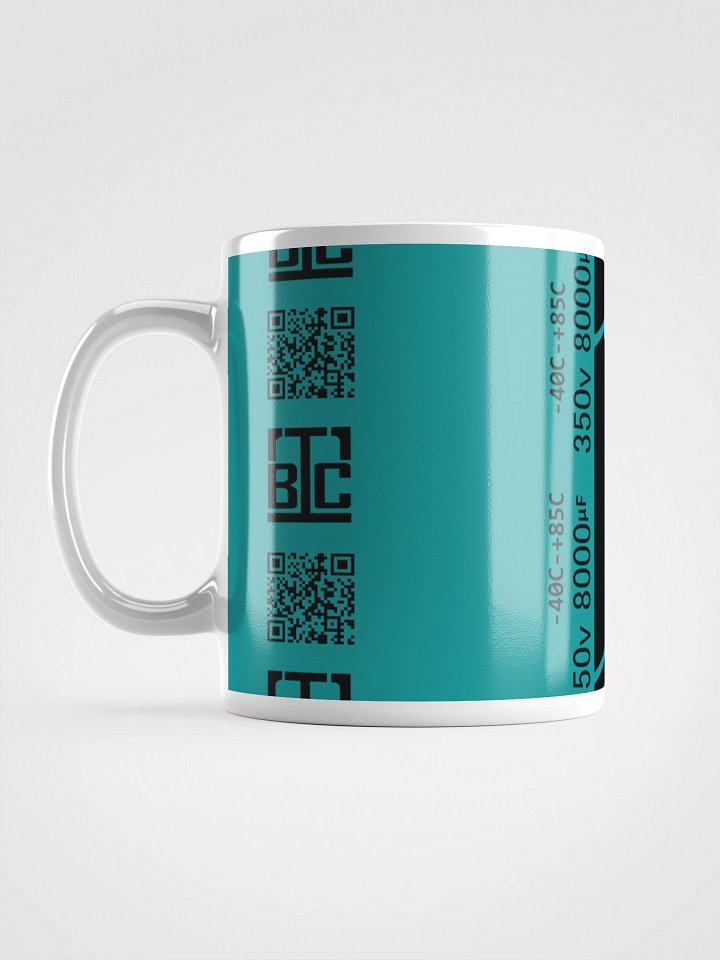 Capacitor Glossy Mug - GREEN product image (2)