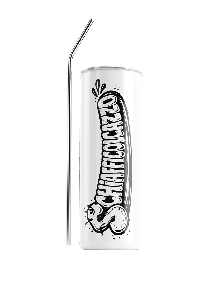 schiafficolcazzo steel tumbler product image (1)
