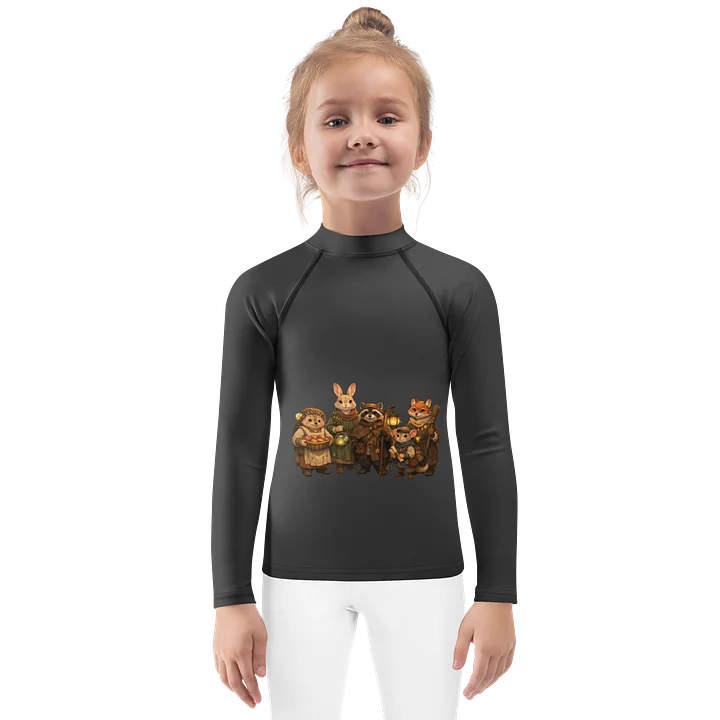Kingdom Grovelings Kids Rash Guard product image (1)