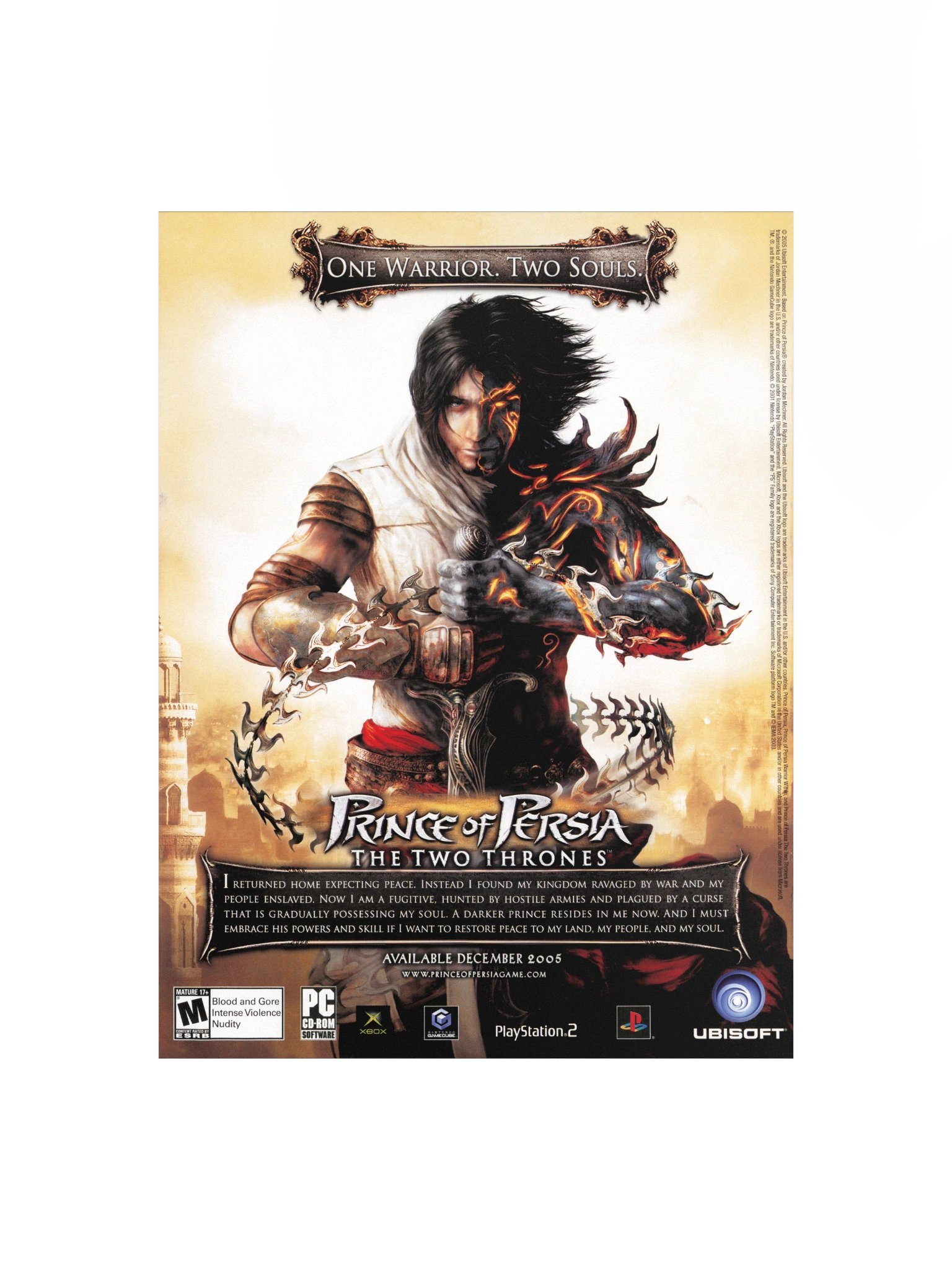 Prince of Persia: The Two Thrones - Promotional Poster/Flyer product image (1)