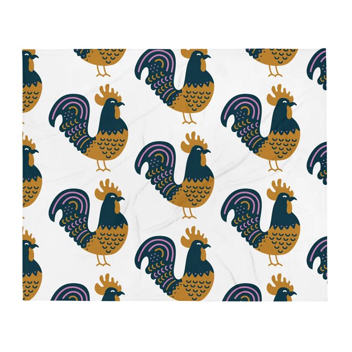 Rooster Blanket product image (1)