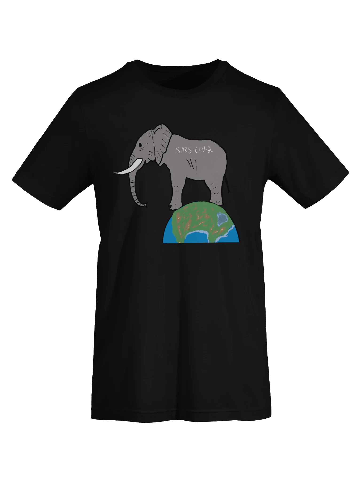 Elephant In The Room tee (covid) product image (7)