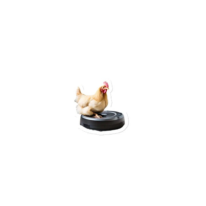 Roomba Chicken Magnet product image (1)