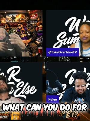 NEVER Lead With the $$$. Takeover Trina gives advice to her sons.#entertainment #wersumthinelse #sneakers #sneakerhead #podcast #dating #relationships #isitjuste #unpopularopinion #wrsepodcast