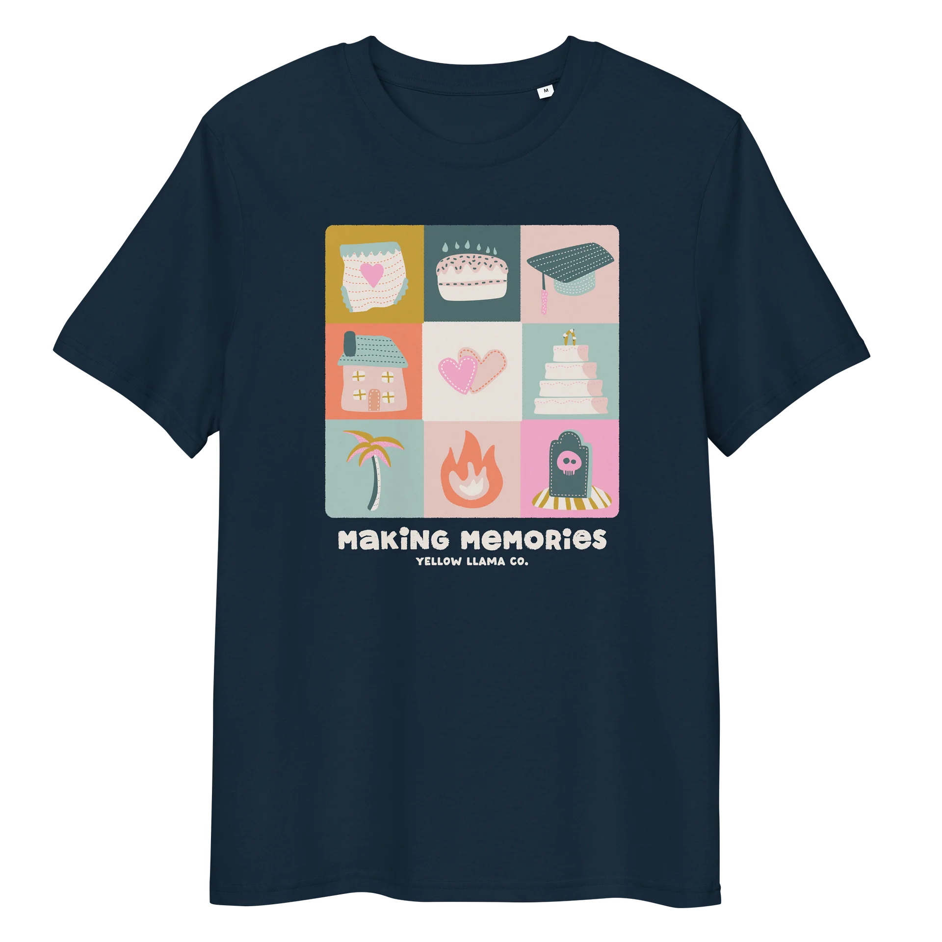 Making Memories Dark Eco Tee product image (1)