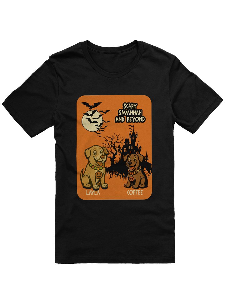Scary Savannah Layla and Coffee Tee Spooky Season product image (1)