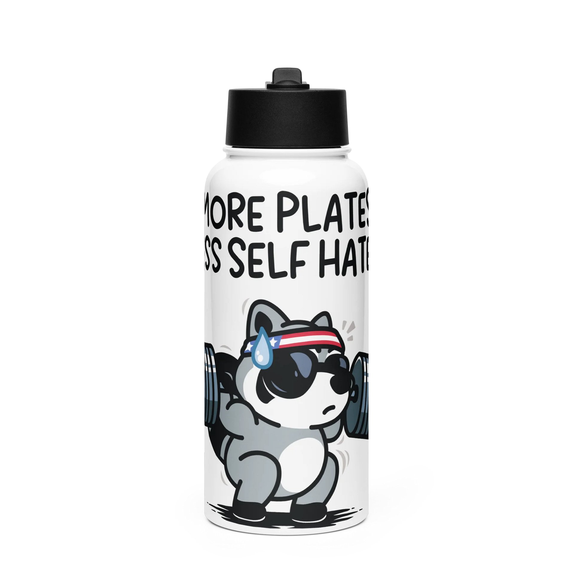 More Plates Water Bottle product image (1)
