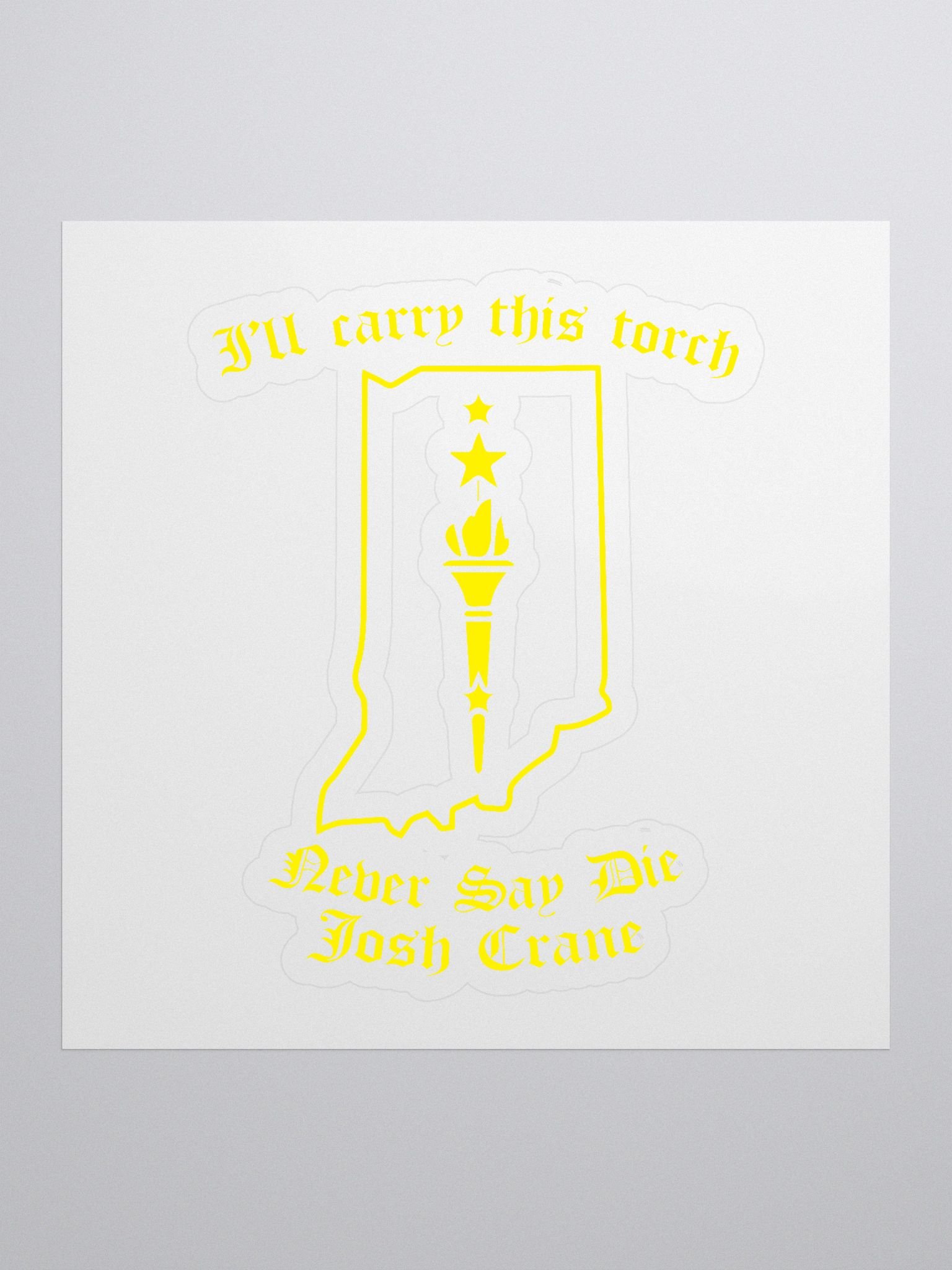 I'll Carry This Torch Sticker product image (1)