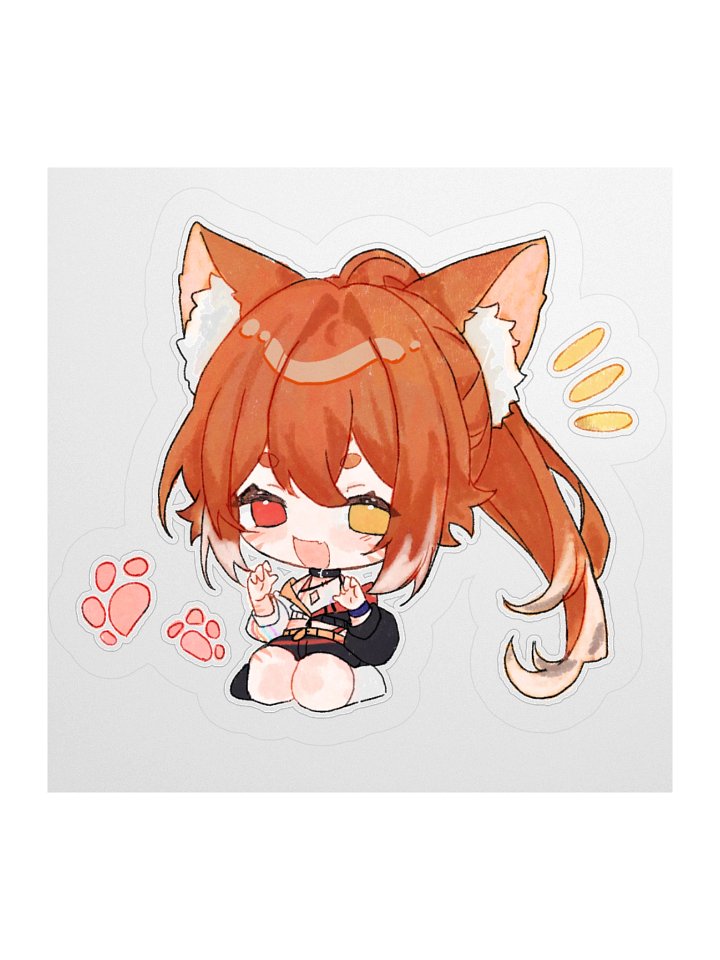 Kitzumii Chibi Sticker product image (1)