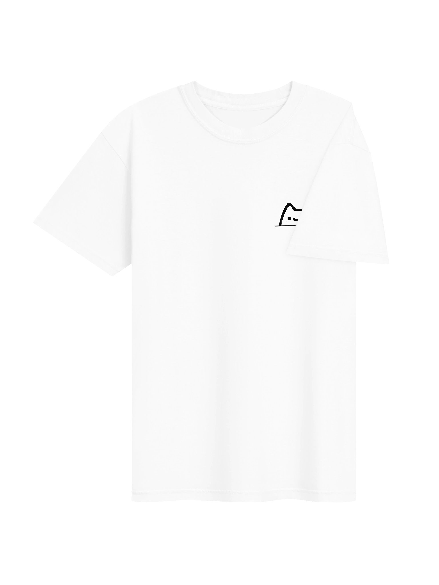 Pocket Cat Shirt (Black Icon) product image (68)