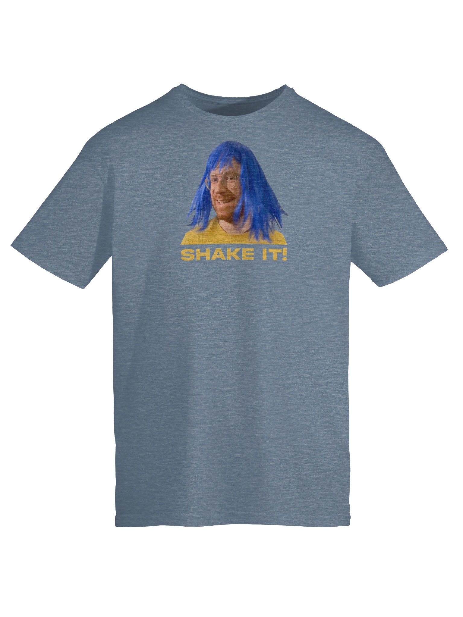 Shake It! Blue Wig Unisex Tee product image (9)