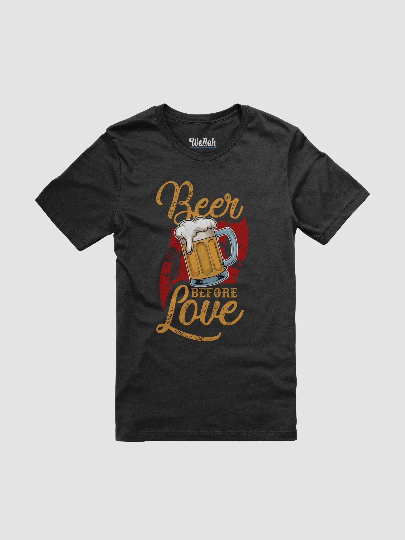 Beer Before Love - Anti-Valentine's Day Tee for Beer Lovers product image (1)