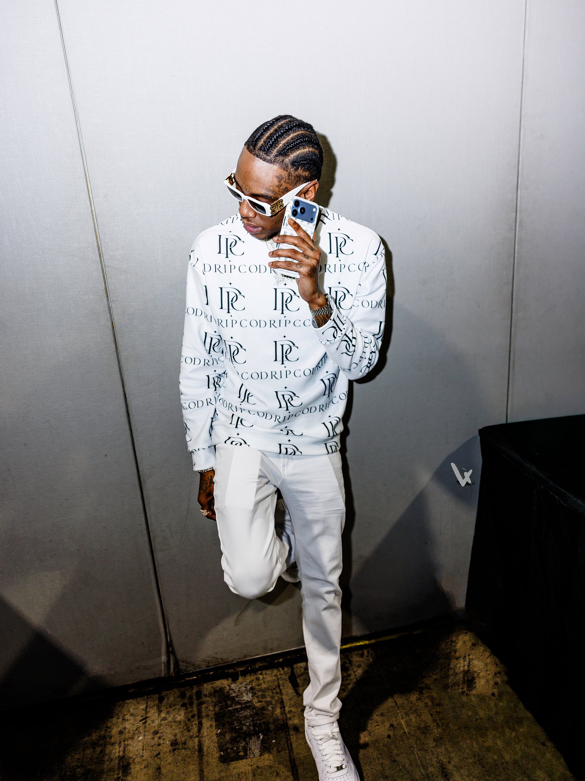 White DRIPCO Monogram Sweatshirt product image (3)