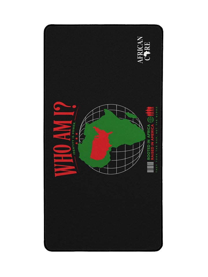 WHO AM I? Mousepad DeskMat product image (2)