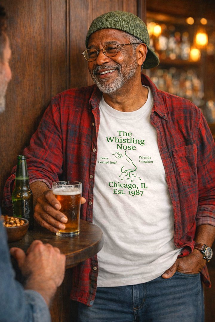 The Whistling Nose Tavern (Front, Green font) product image (2)